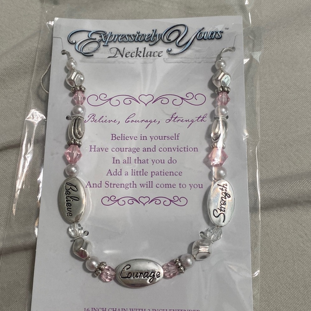 Inspirational necklace!